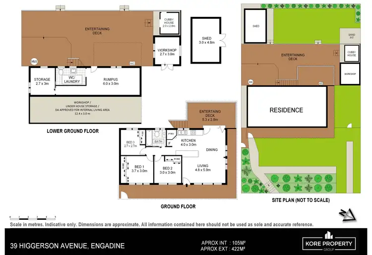 Floorplan of Homely house listing, 39 Higgerson Ave, Engadine NSW 2233