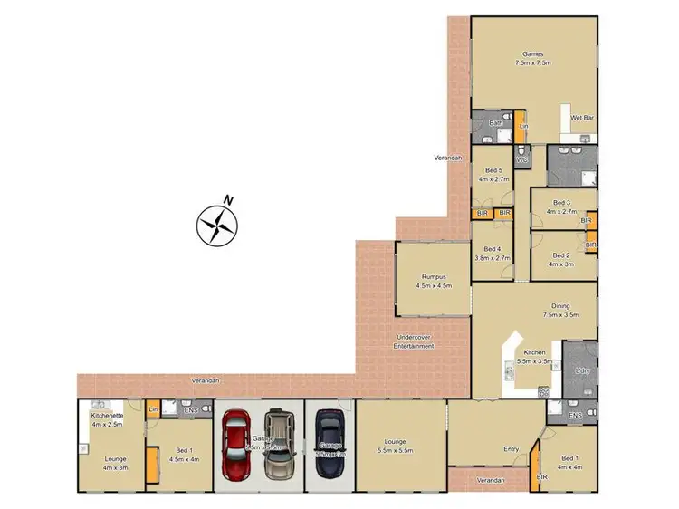 Floorplan of Homely rural property listing, 15 Fitzroy Lane, Windsor Downs NSW 2756