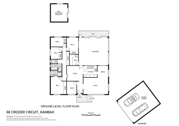Floorplan of Homely house listing, 68 Crozier Circuit, Kambah ACT 2902
