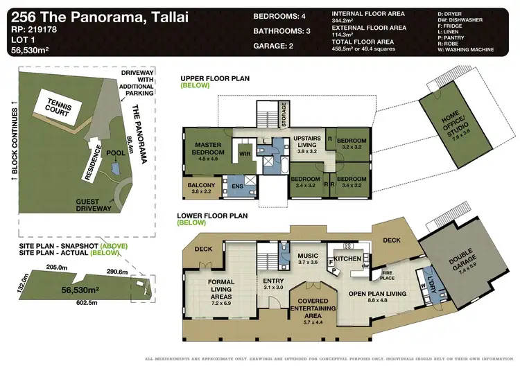 Floorplan of Homely house listing, 256 The Panorama, Tallai QLD 4213