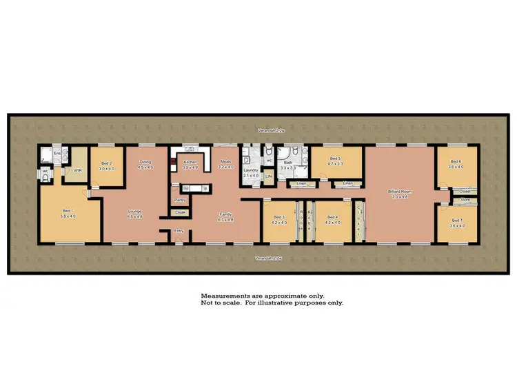 Floorplan of Homely rural property listing, 754 Comleroy Road, Kurrajong NSW 2758