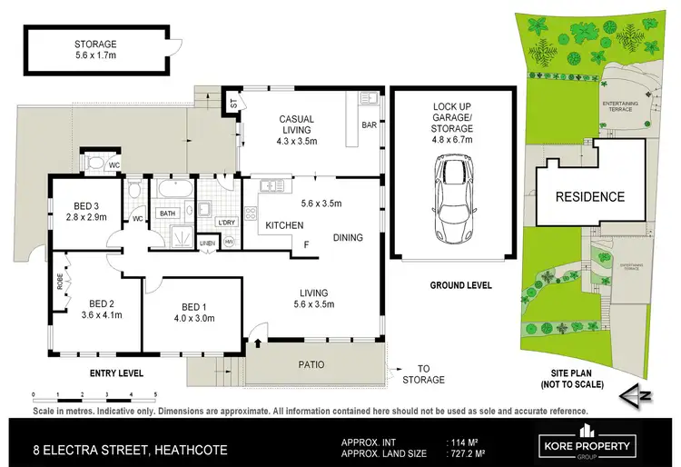 Floorplan of Homely house listing, 8 Electra Street, Heathcote NSW 2233