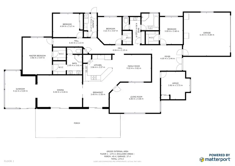 Floorplan of Homely house listing, 8 Avery Court, Dundowran Beach QLD 4655