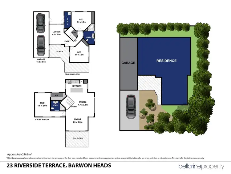 Floorplan of Homely house listing, 23 Riverside Terrace, Barwon Heads VIC 3227