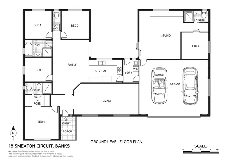 Floorplan of Homely house listing, 18 Smeaton Circuit, Banks ACT 2906