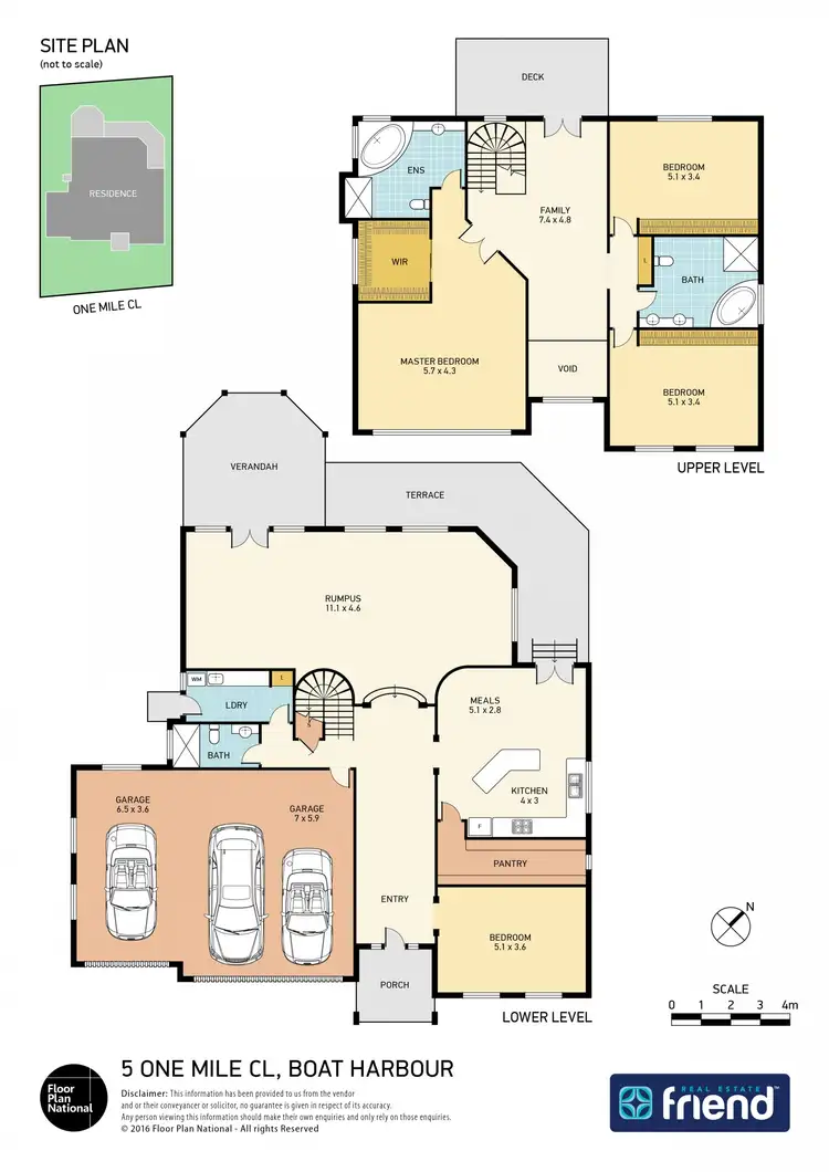 Floorplan of Homely house listing, 5 One Mile Close, Boat Harbour NSW 2316