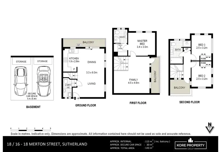 Floorplan of Homely unit listing, 18/16-18 Merton Street, Sutherland NSW 2232