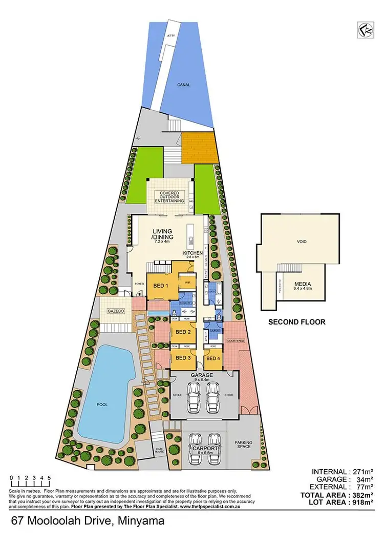 Floorplan of Homely house listing, 67 Mooloolah Drive, Minyama QLD 4575