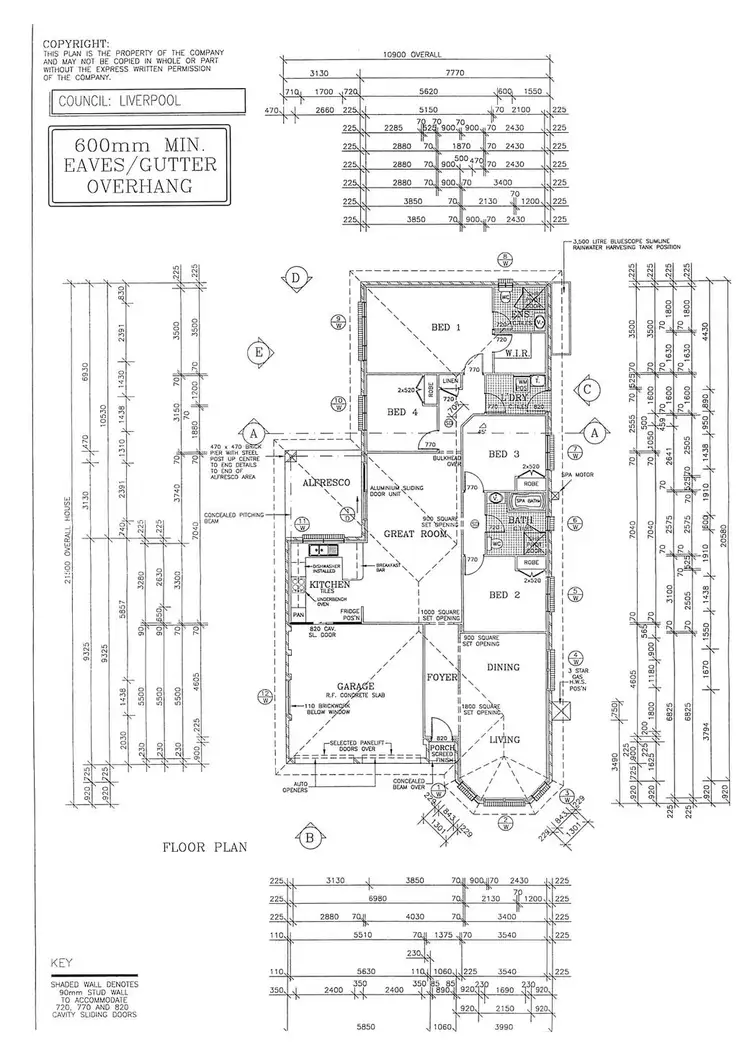 Floorplan of Homely house listing, 15 Laurieton Road, Carnes Hill NSW 2171