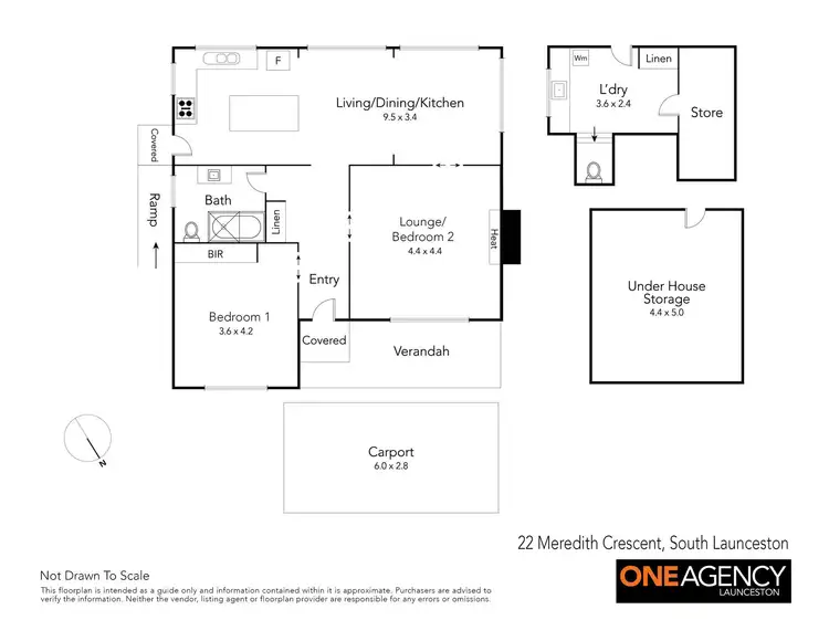 Floorplan of Homely house listing, 22 Meredith Crescent, South Launceston TAS 7249