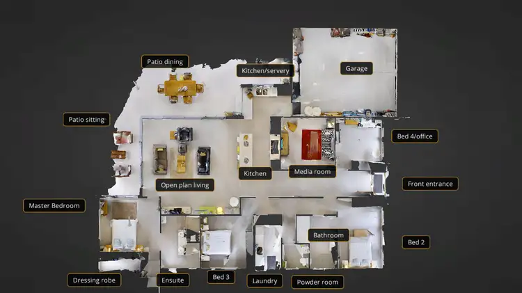 Floorplan of Homely house listing, 18 Bluewater Lane, Trinity Beach QLD 4879
