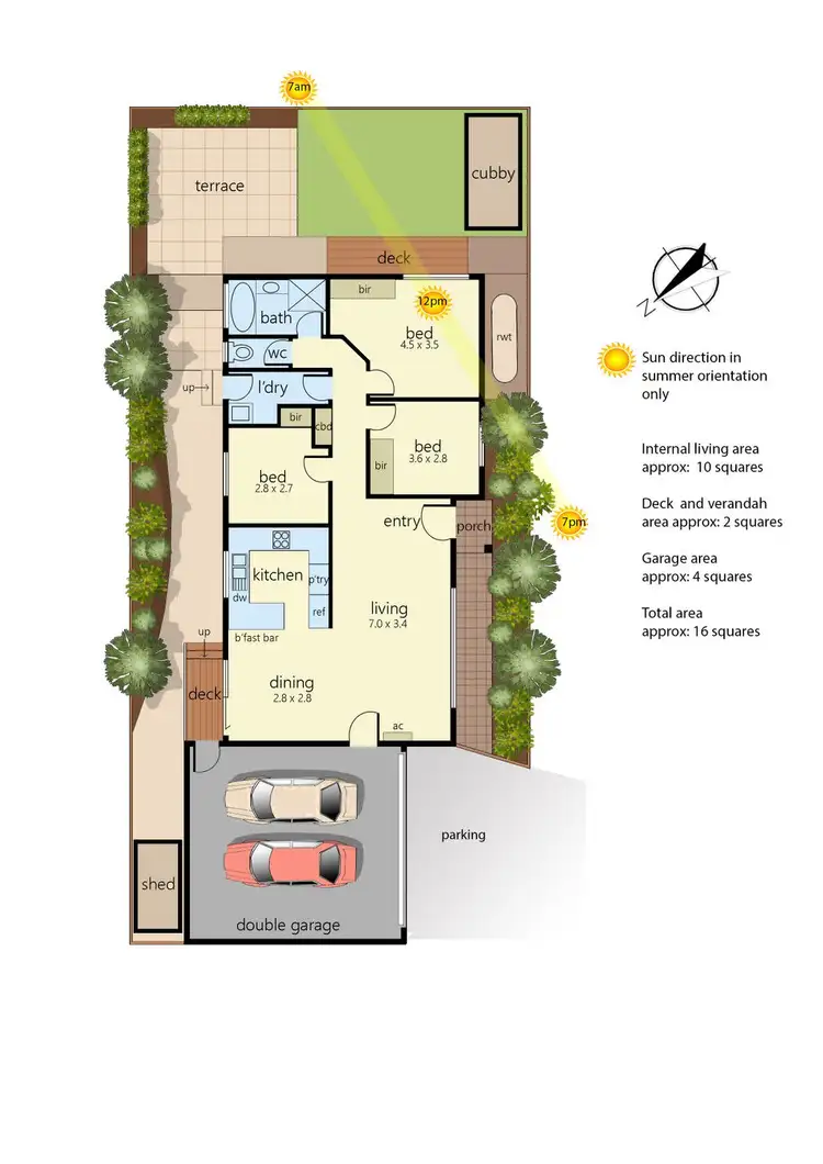 Floorplan of Homely unit listing, 32/165 North Road, Langwarrin VIC 3910