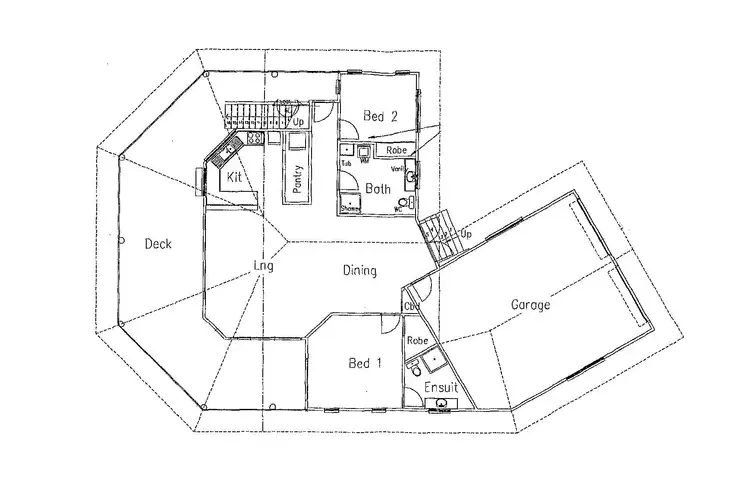 Floorplan of Homely house listing, 1 Bedarra Terrace, South Mission Beach QLD 4852