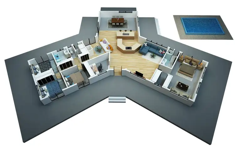 Floorplan of Homely house listing, 522 Clayton Road, Bundaberg QLD 4670