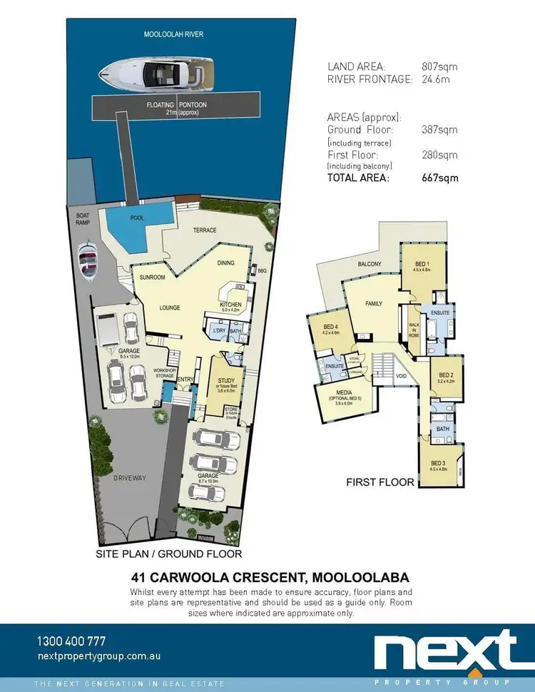 Floorplan of Homely house listing, 41 Carwoola Crescent, Mooloolaba QLD 4557