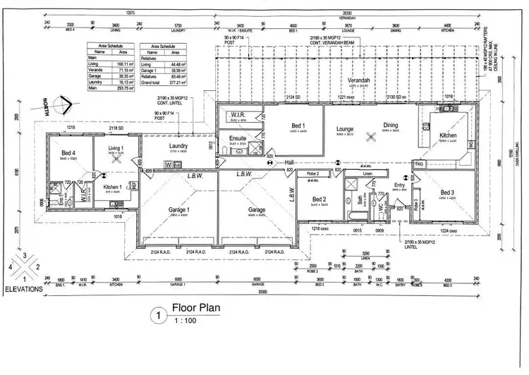 Floorplan of Homely rural property listing, 1381 Rosedale Road, Bucca QLD 4670