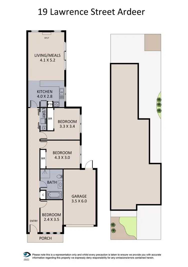 Floorplan of Homely house listing, 19 Lawrence Street, Ardeer VIC 3022