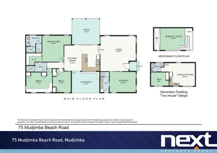 Floorplan of Homely house listing, 75 Mudjimba Beach Road, Mudjimba QLD 4564