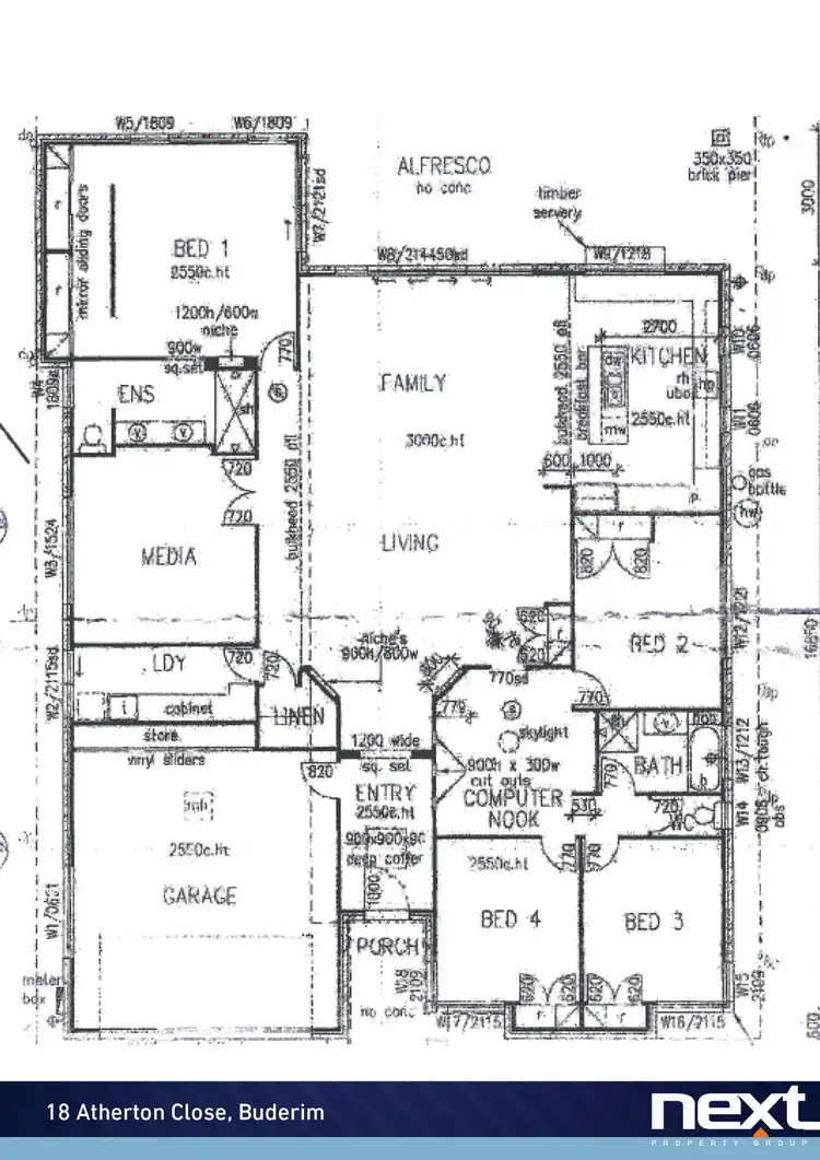 Floorplan of Homely house listing, 18 Atherton Close, Buderim QLD 4556