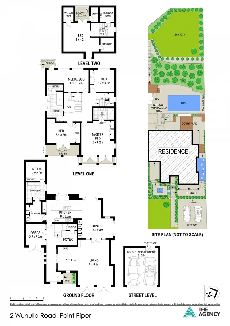 Floorplan of Homely house listing, 2 Wunulla Road, Point Piper NSW 2027