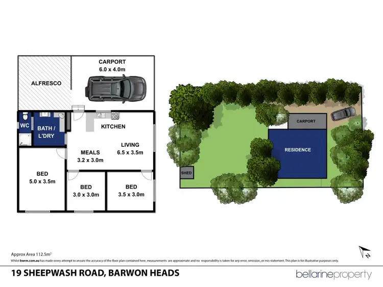 Floorplan of Homely house listing, 19 Sheepwash Road, Barwon Heads VIC 3227