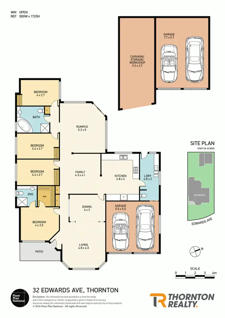 Floorplan of Homely house listing, 32 Edwards Avenue, Thornton NSW 2322