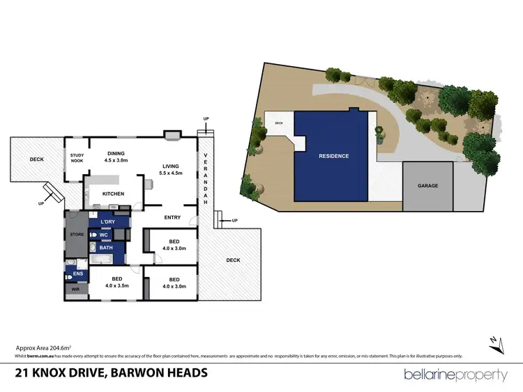 Floorplan of Homely house listing, 21 Knox Drive, Barwon Heads VIC 3227