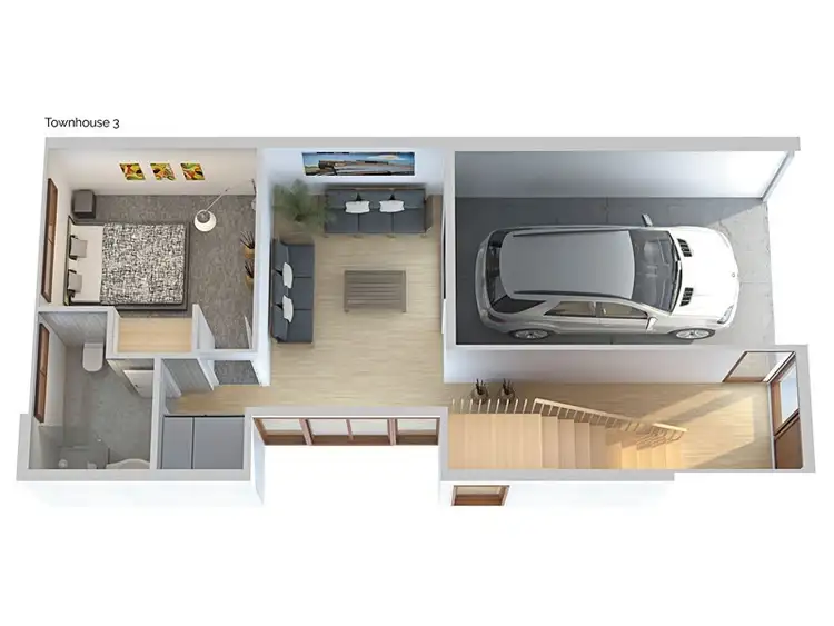 Floorplan of Homely townhouse listing, 2/84 Hitchcock Avenue, Barwon Heads VIC 3227