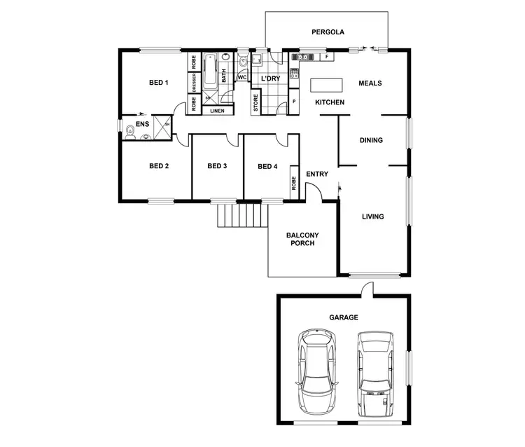 Floorplan of Homely house listing, 32 Sullivan Crescent, Wanniassa ACT 2903