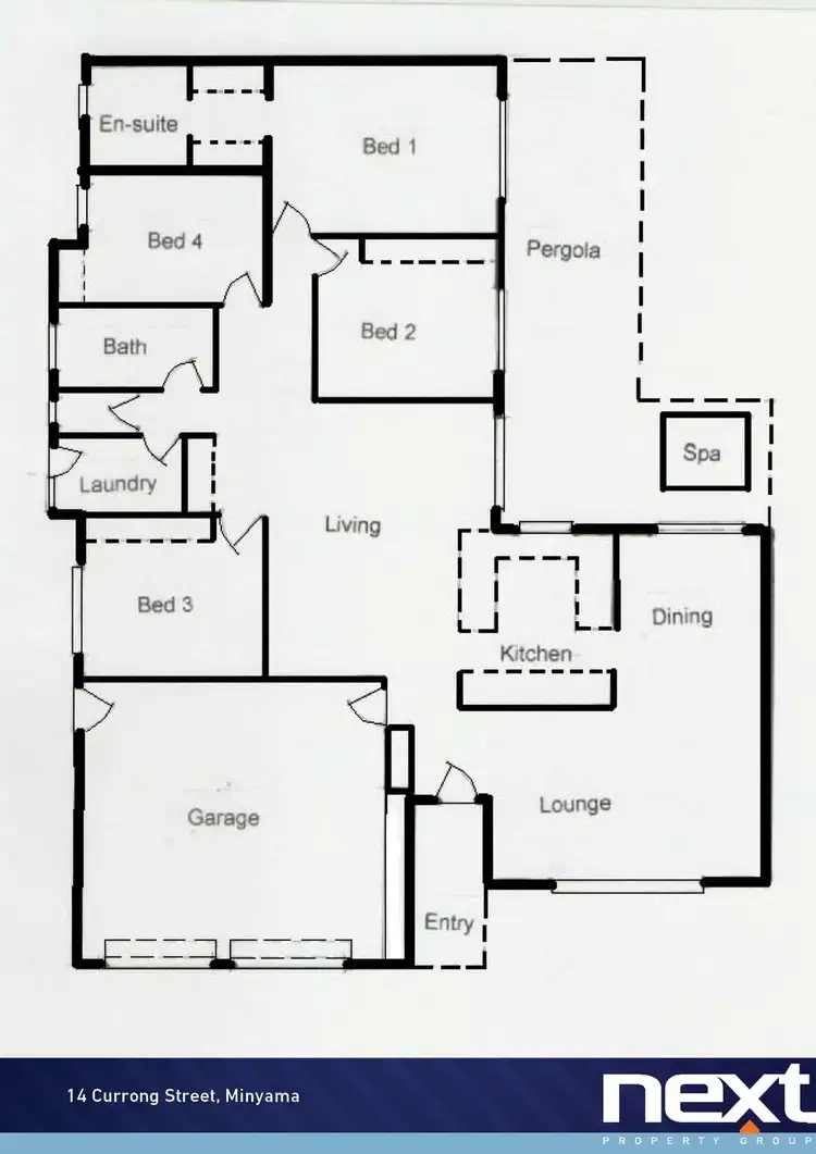 Floorplan of Homely house listing, 14 Currong Street, Minyama QLD 4575