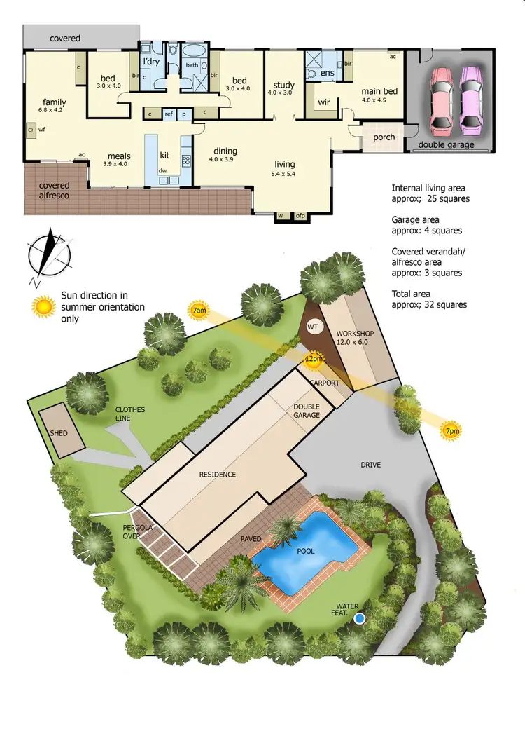 Floorplan of Homely house listing, 2 Grain Store Court, Langwarrin VIC 3910