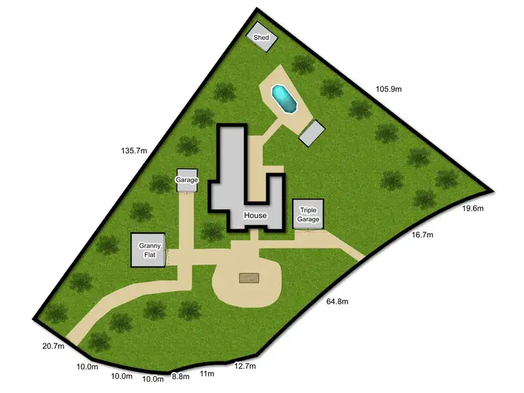 Floorplan of Homely house listing, 29 Sanctuary Drive, Windsor Downs NSW 2756