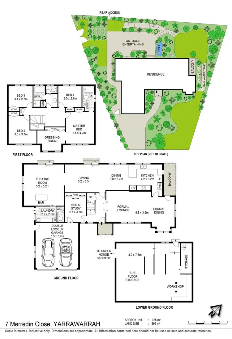 Floorplan of Homely house listing, 7 Merredin Close, Yarrawarrah NSW 2233