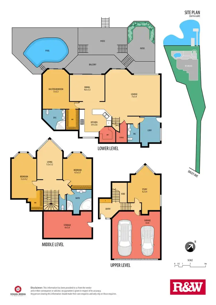 Floorplan of Homely house listing, 6 Daley Avenue, Daleys Point NSW 2257