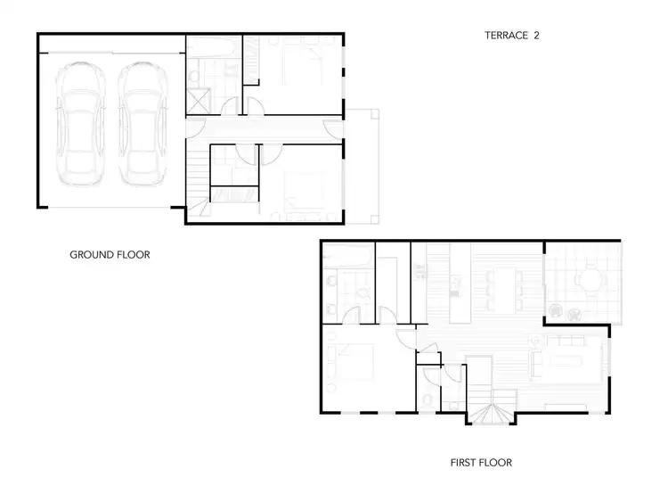 Floorplan of Homely townhouse listing, 1 - 8/46 - 846 Barkly Street, Sunbury VIC 3429