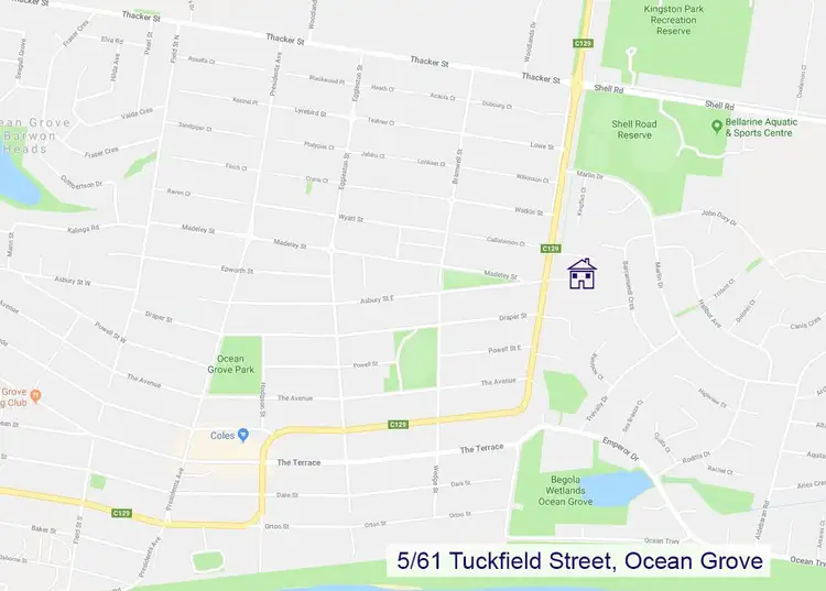 Floorplan of Homely house listing, 5/61 Tuckfield Street, Ocean Grove VIC 3226