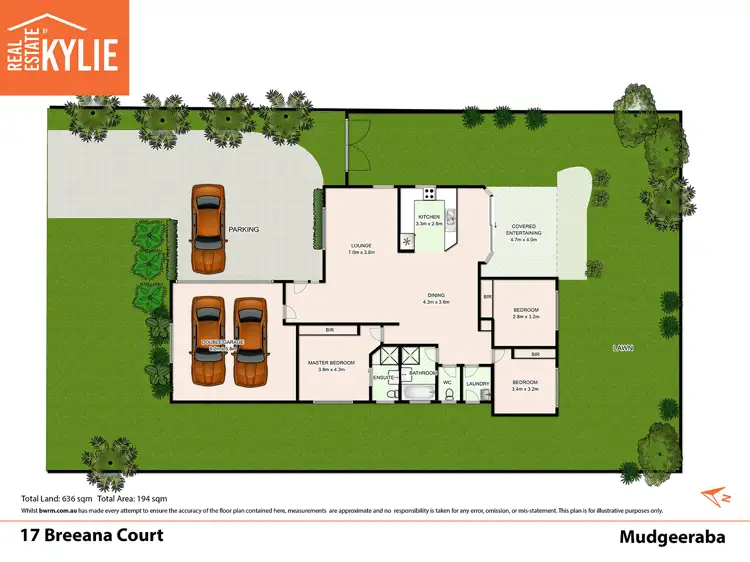 Floorplan of Homely house listing, 17 Breeana Court, Mudgeeraba QLD 4213