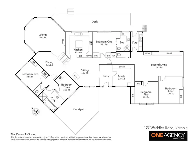Floorplan of Homely house listing, 127 Waddles Road, Karoola TAS 7267