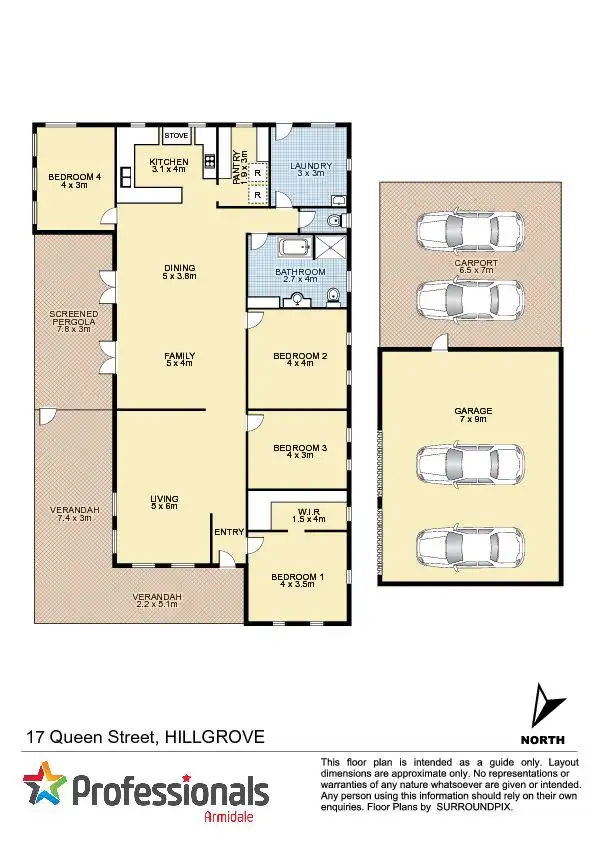 Floorplan of Homely house listing, 15-17 Queen Street, Armidale NSW 2350