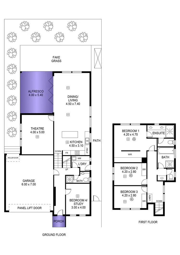 Floorplan of Homely house listing, 25 Atlas Court, Modbury North SA 5092