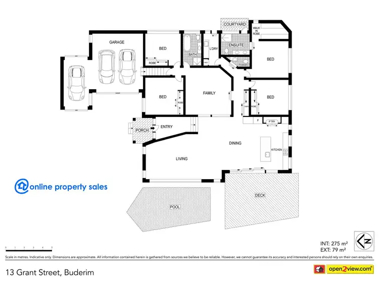 Floorplan of Homely house listing, 13 Grant St, Buderim QLD 4556