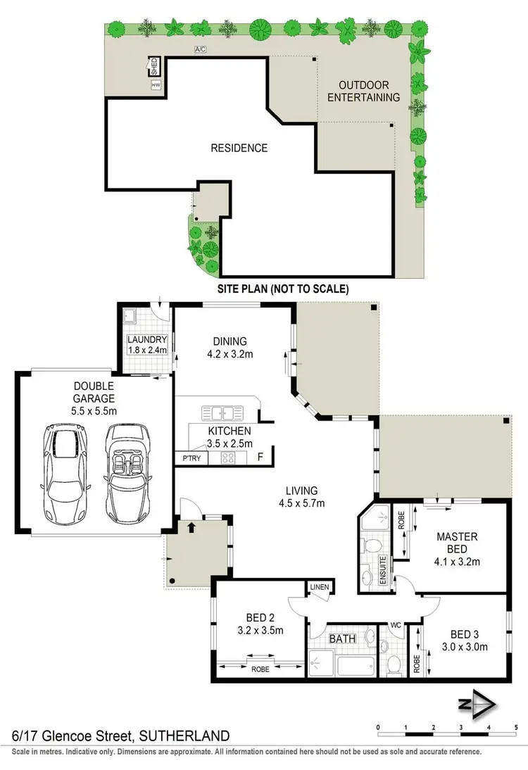 Floorplan of Homely villa listing, 6/19 Glencoe Street, Sutherland NSW 2232