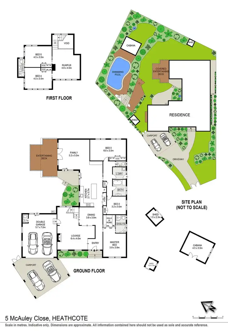 Floorplan of Homely house listing, 5 McAuley Close, Heathcote NSW 2233