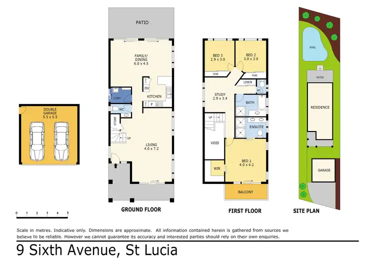 Floorplan of Homely house listing, 9 Sixth Avenue, St Lucia QLD 4067