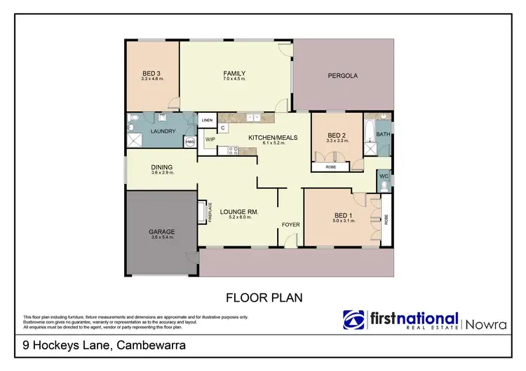 Floorplan of Homely house listing, 9 Hockeys Lane, Cambewarra NSW 2540