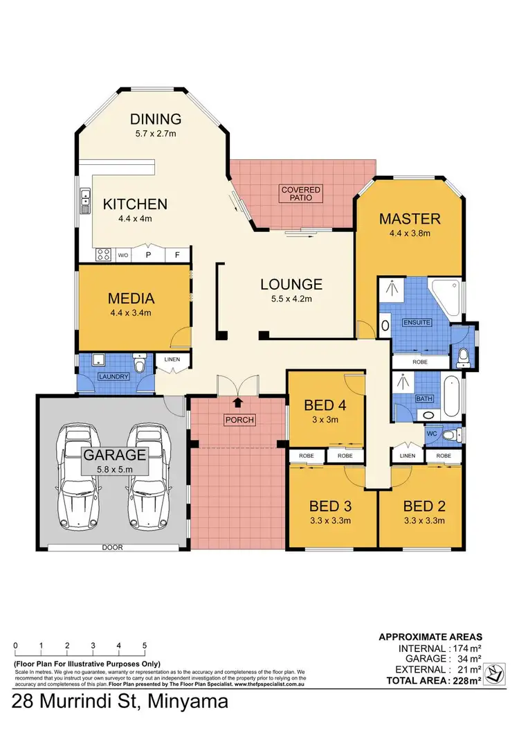 Floorplan of Homely house listing, 28 Murrindi Street, Minyama QLD 4575