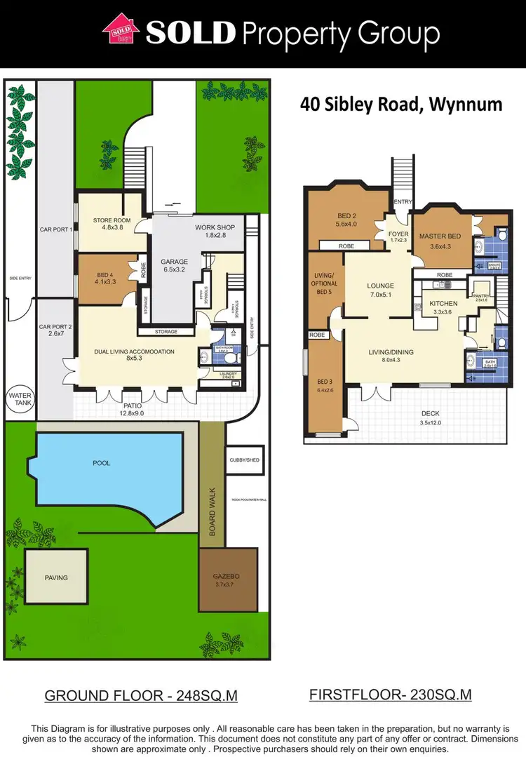 Floorplan of Homely house listing, 40 Sibley Road, Wynnum QLD 4178