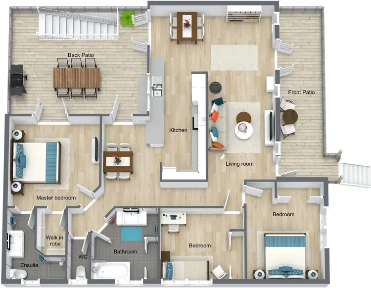 Floorplan of Homely house listing, 24 Macarthur Close, Palm Cove QLD 4879