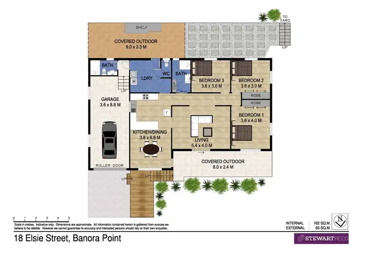 Floorplan of Homely house listing, 18 Elsie Street, Banora Point NSW 2486