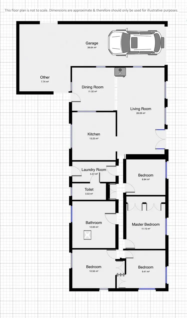 Floorplan of Homely house listing, 8 Marlowe Rd, Alberton QLD 4207
